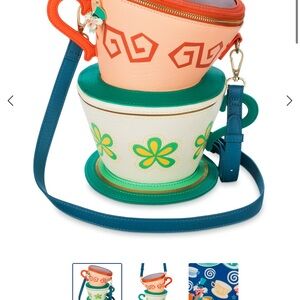 🫖 Disney x Loungefly Alice in Wonderland Teacup Crossbody Bag 🌀